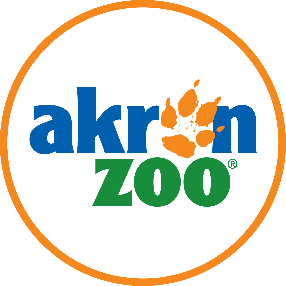 Akron Zoological Park logo