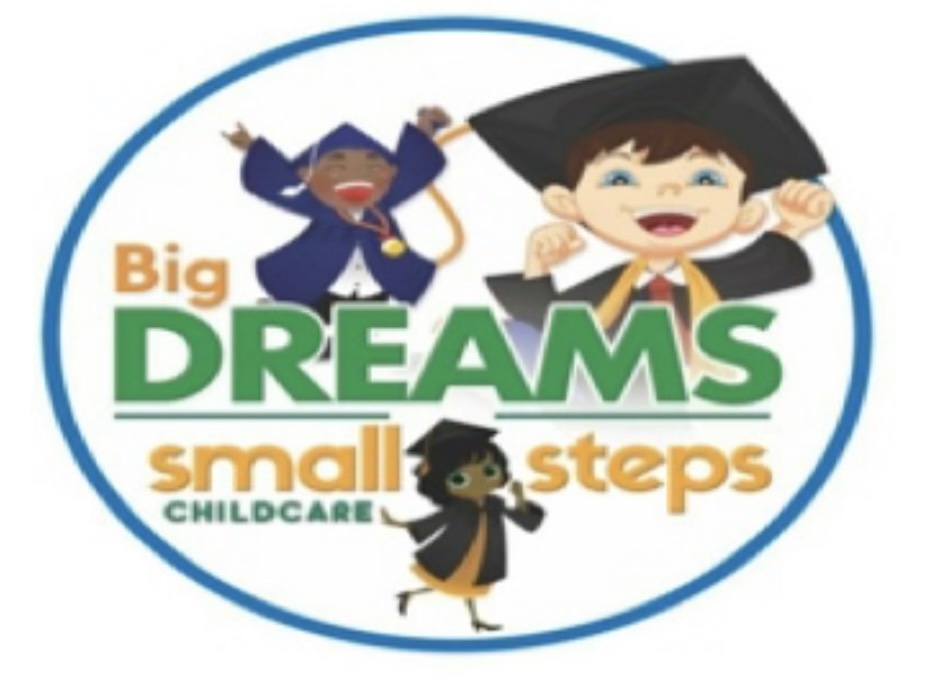 Big Dreams Small Steps childcare logo
