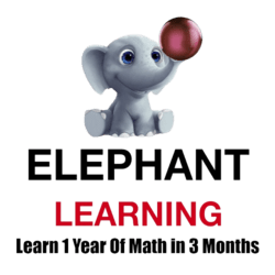 Elephant Learning Math Academy logo