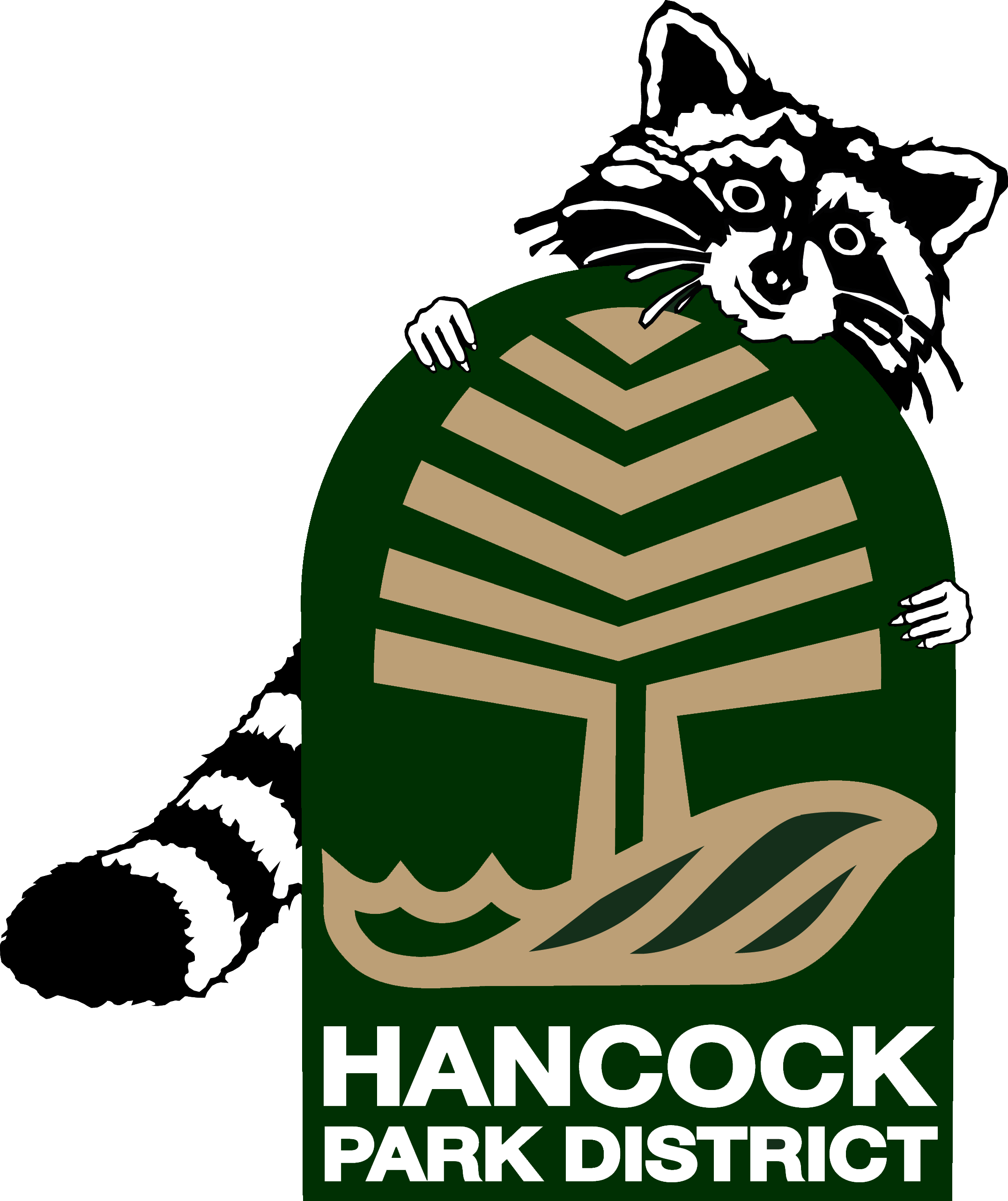 Hancock Parks District logo