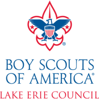 Lake Erie Council, Boy Scouts of America & Great Lakes Adventures logo