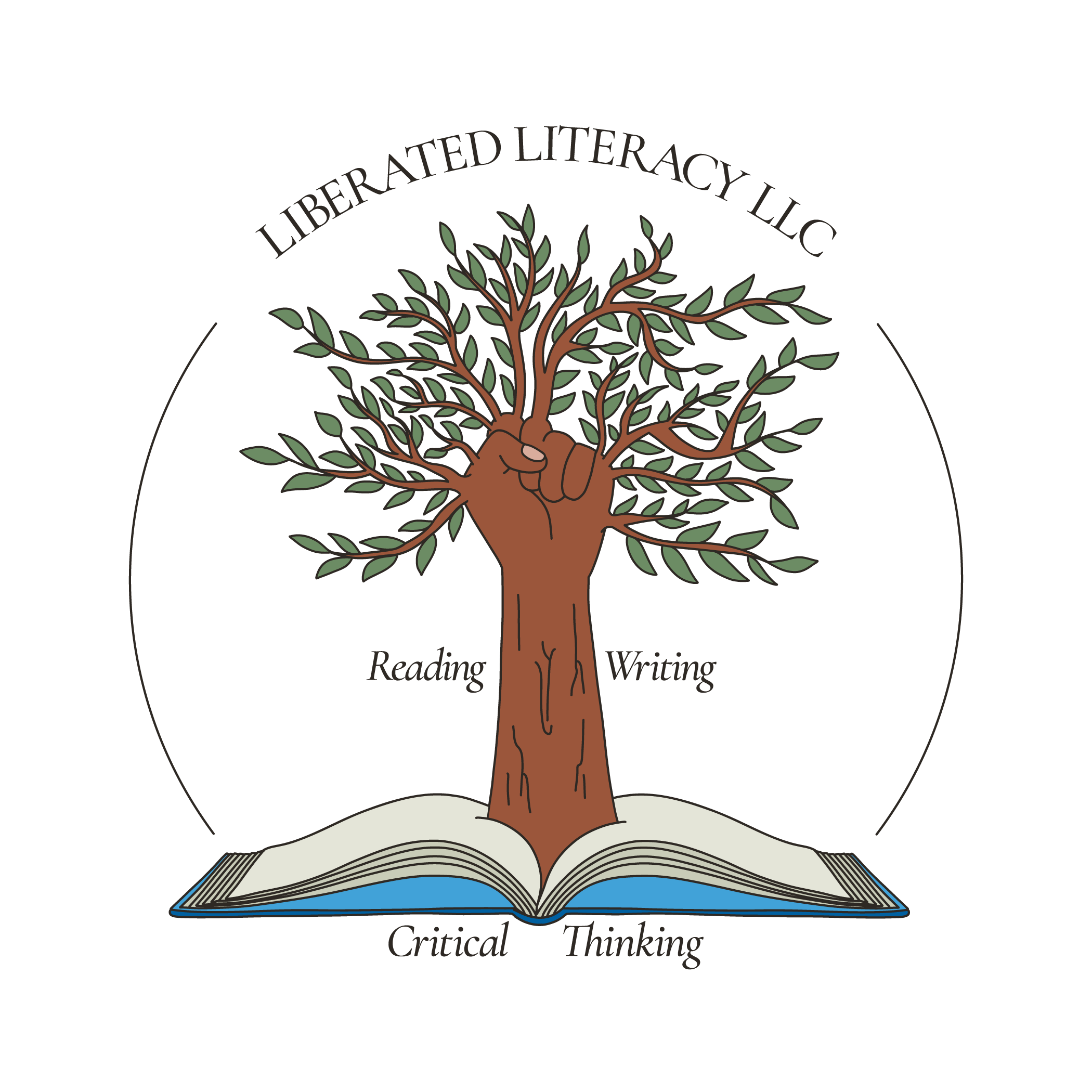 Liberated Literacy LLC logo