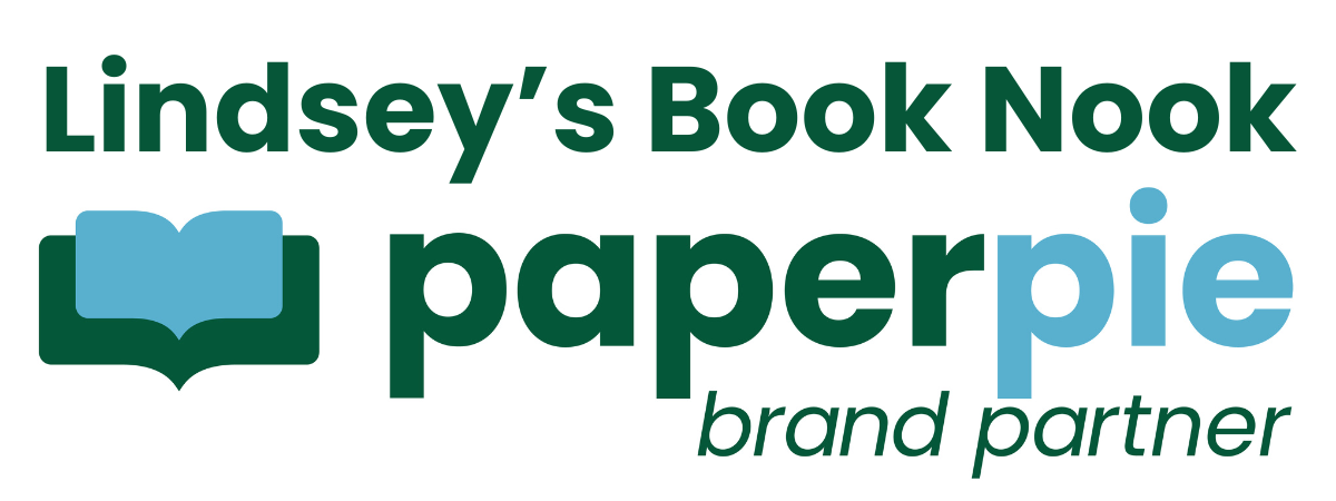 Lindseys Book Nook with PaperPie logo
