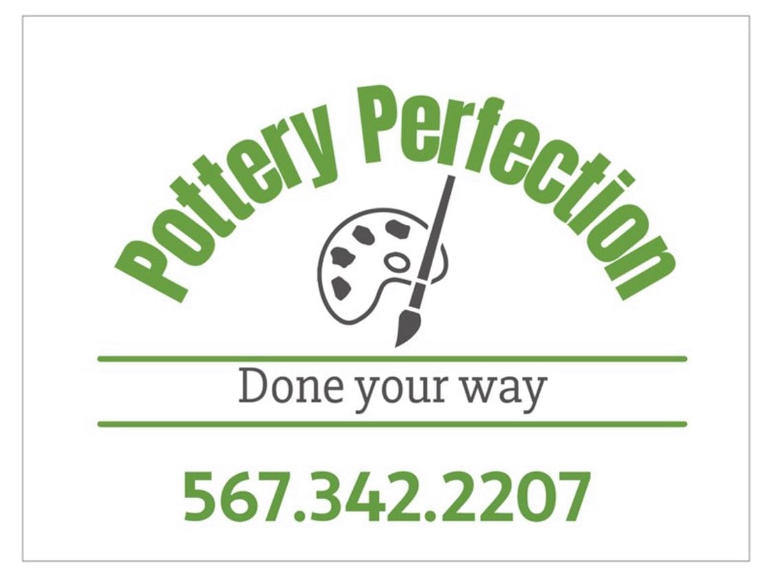 Pottery Perfection Done Your Way logo