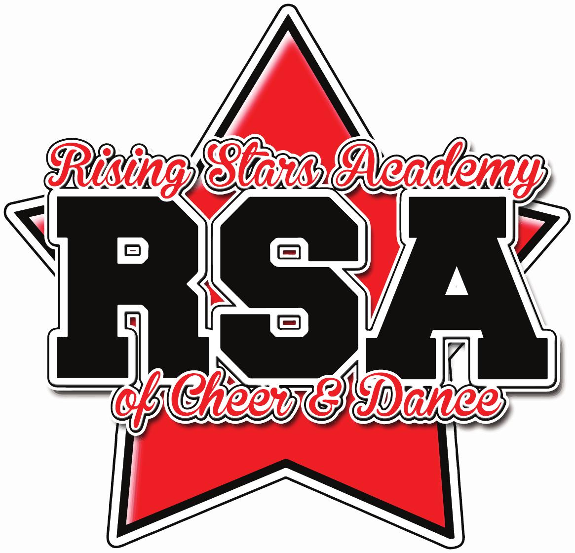 Rising Stars Academy of Cheer and Dance logo