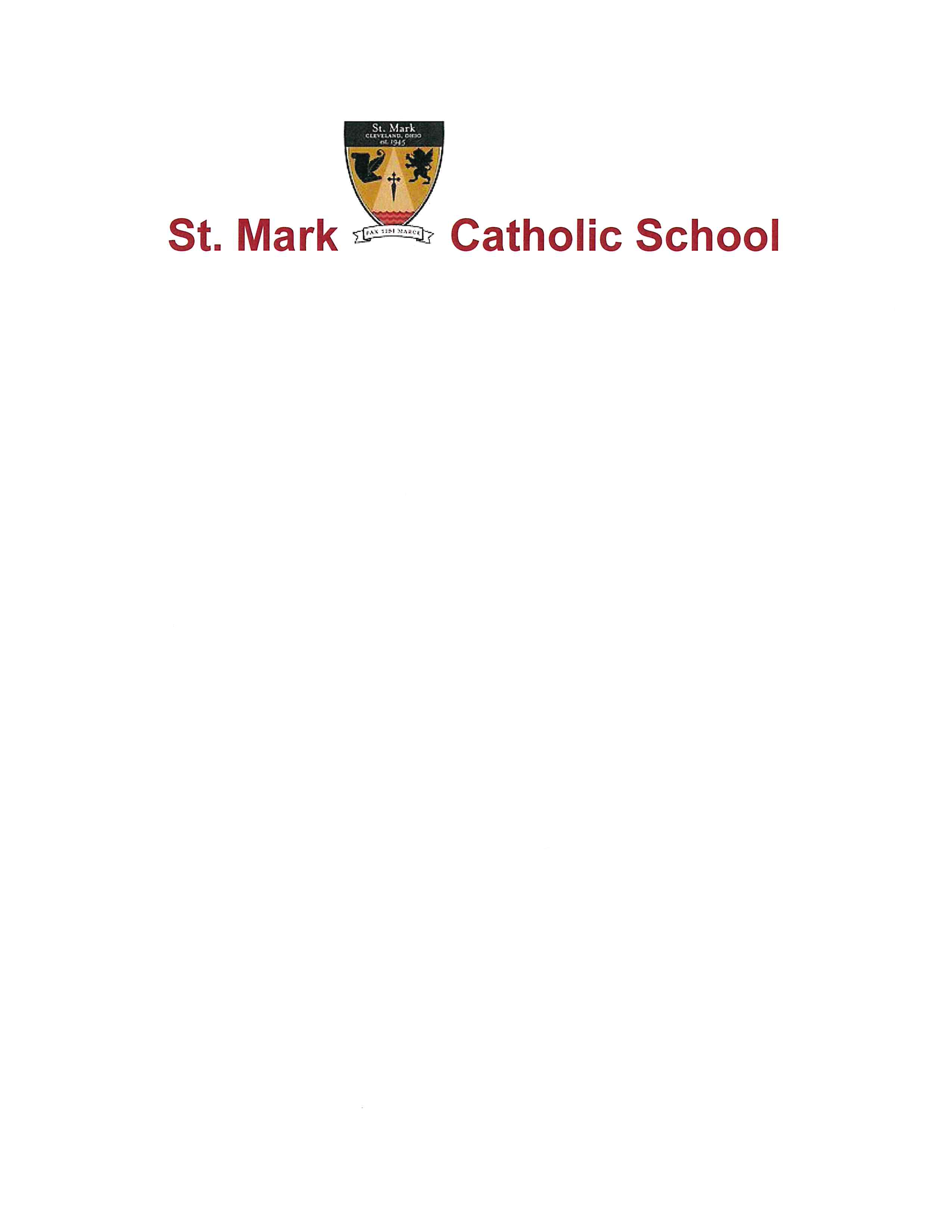 St Mark Parish logo