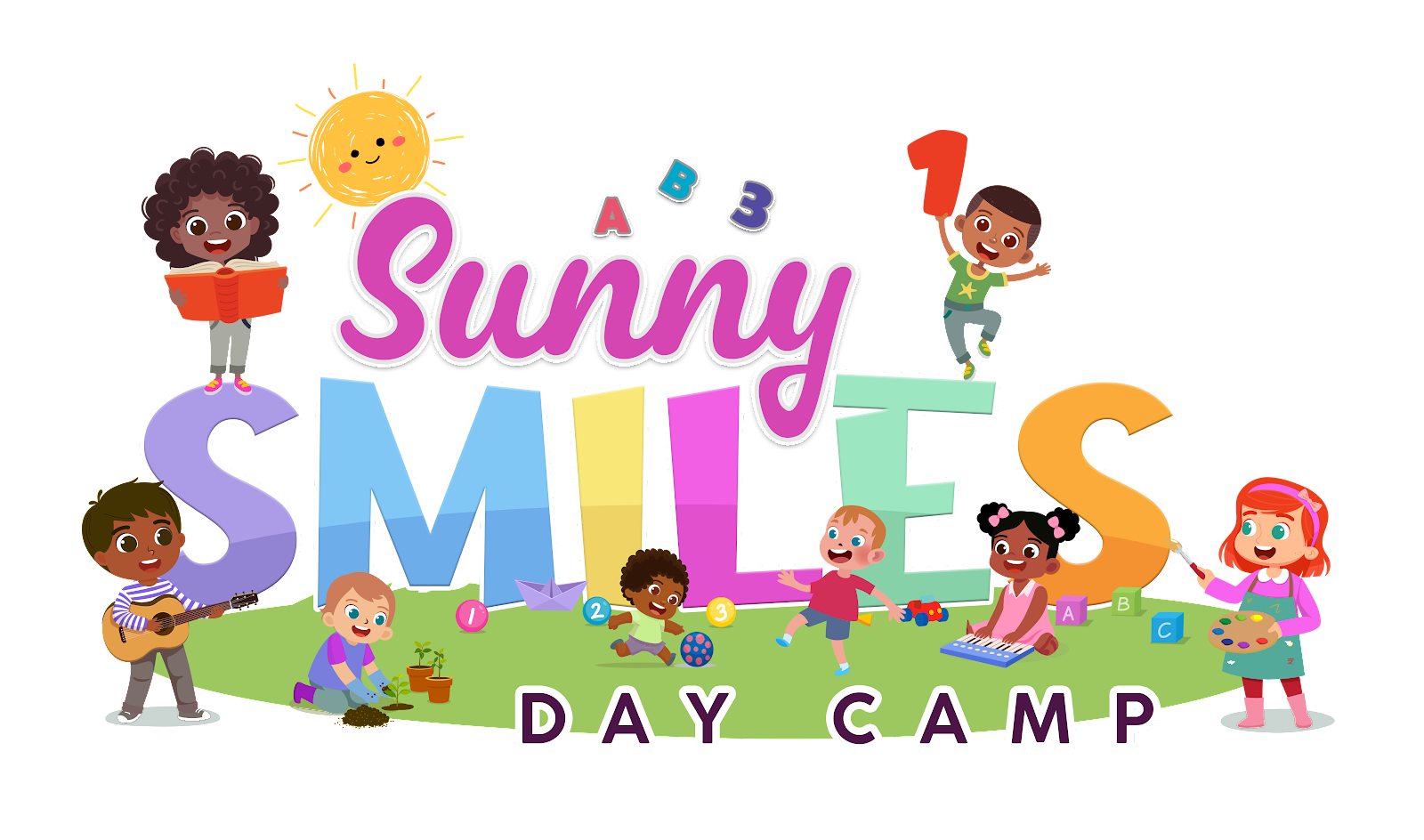 Sunny Smiles Day Camp logo