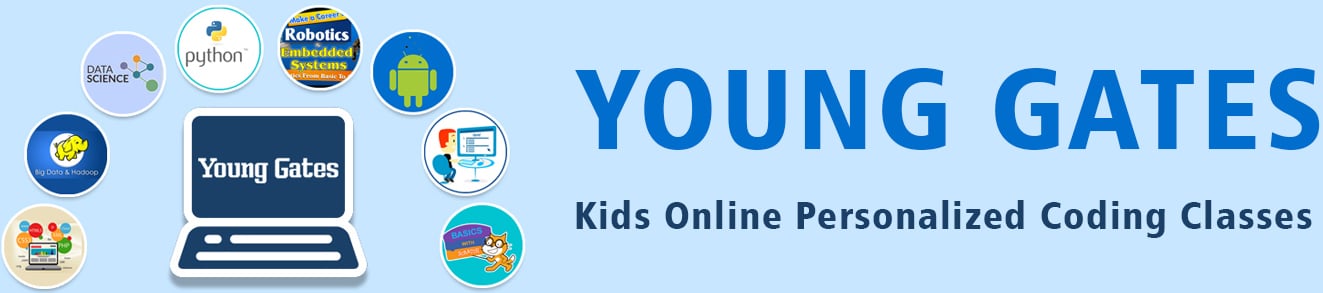 Young Gates - Kids Online Personalized Classes logo